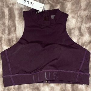 Purple active top